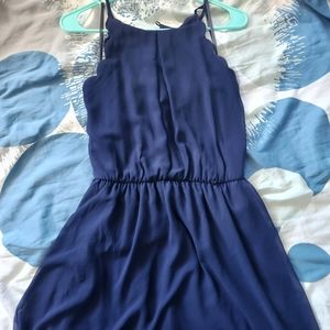 Navy blue formal dress